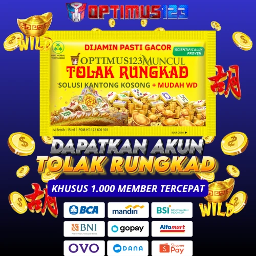 OPTIMUS123 : Link Trending NO#1 Slot Online Tolak Rungkad